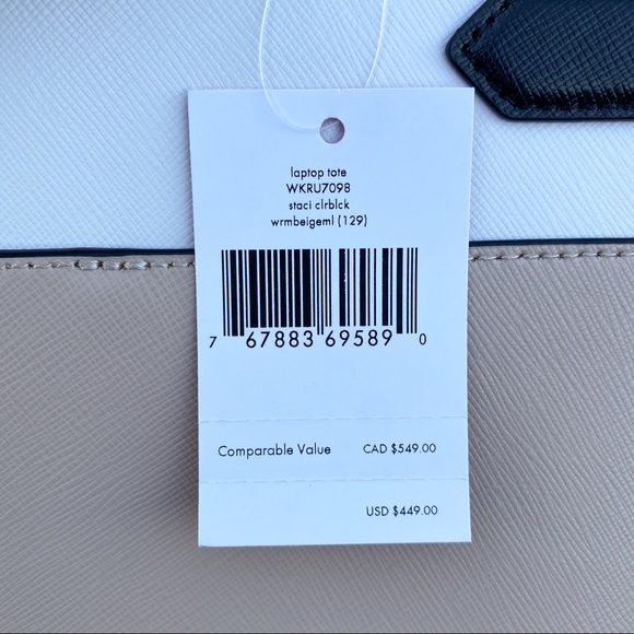 NWT Kate Spade Laptop Tote Staci & Cardholder Set - Picture 4 of 4